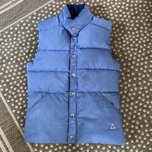 Reversible puffer vest💙